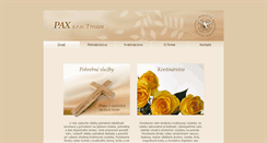Desktop Screenshot of paxtrnava.sk