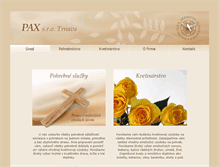Tablet Screenshot of paxtrnava.sk